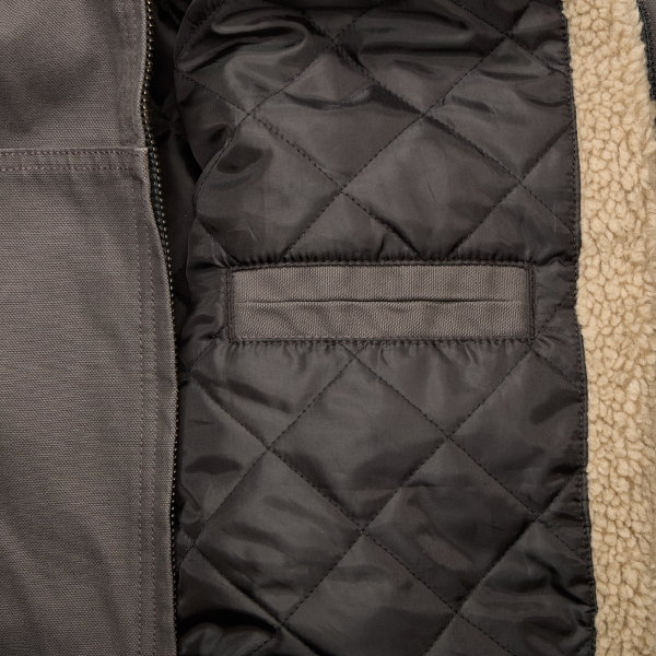 Gray Bush Pilot Jacket