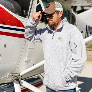 MEN’S FAIRBANKS FLEECE IN HEATHER STONE