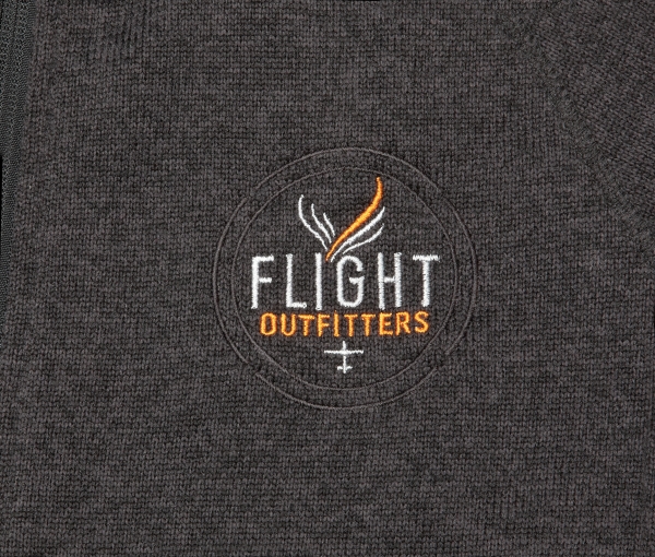 Women's Angle of Attack Fairbanks Fleece in Heather Obsidian - Image 2