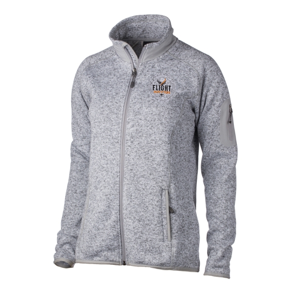 Women's Fairbanks Fleece in Heather Stone