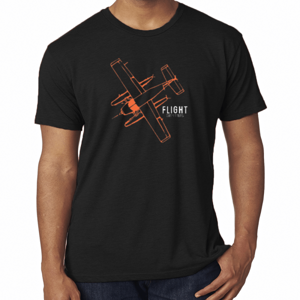 ORANGE SEAPLANE TSHIRT