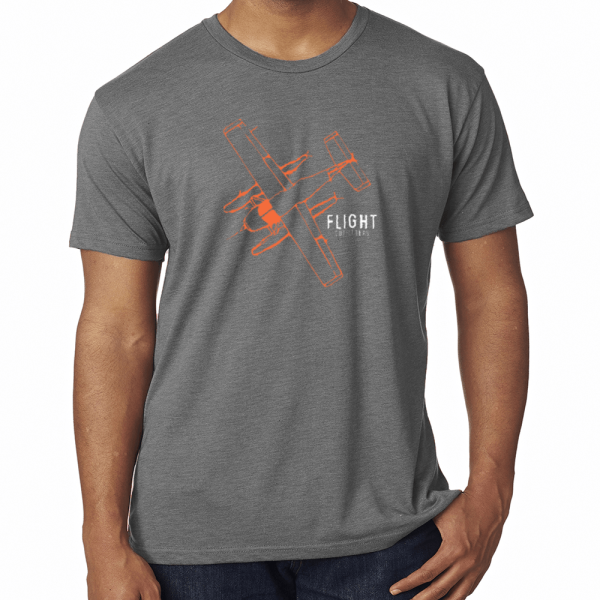 ORANGE SEAPLANE TSHIRT