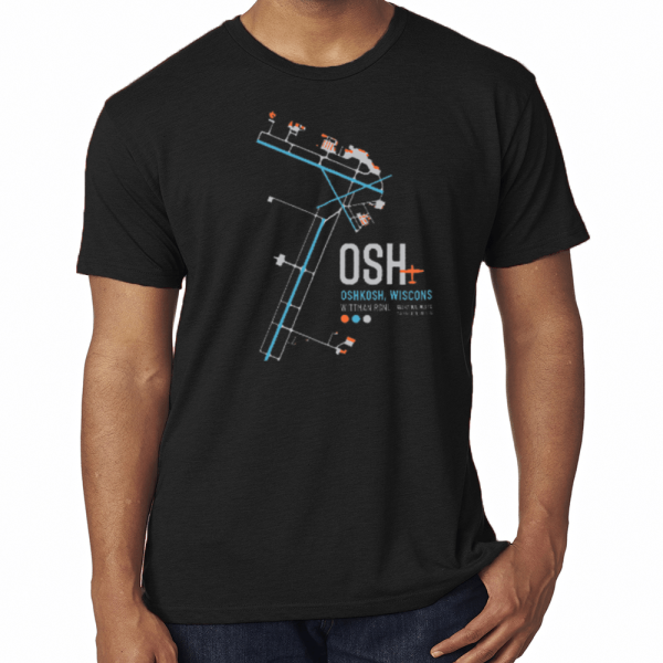 OSHKOSH AIPORT TSHIRT