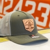 OLIVE ANGLE OF ATTACK AVIATOR HAT
