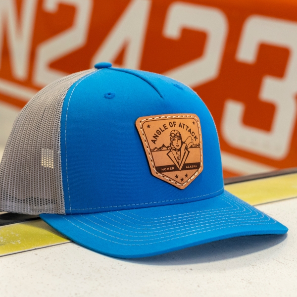 ROYAL BLUE ANGLE OF ATTACK AVIATOR HAT