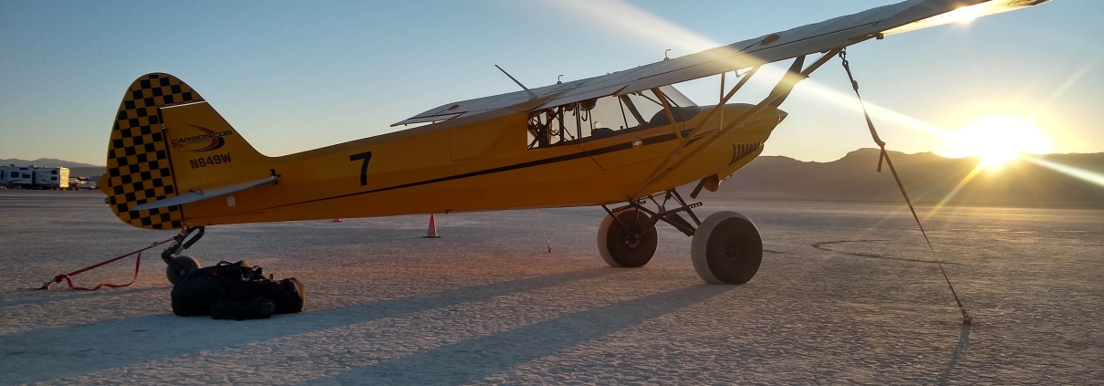 CUB PLANE HIGH SIERRA STOL DRAG