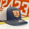 NAVY/TAN ANGLE OF ATTACK AVIATOR HAT
