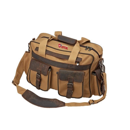 national stol bush pilot folio flight bag