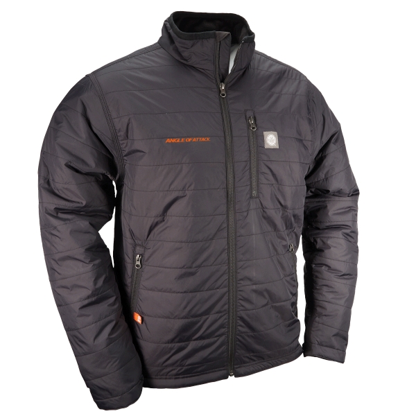 Airfoil jacket angle of attack