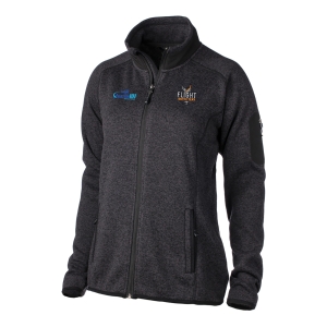 AVIATION 101 WOMEN'S FAIRBANKS FLEECE HEATHER OBSIDIAN