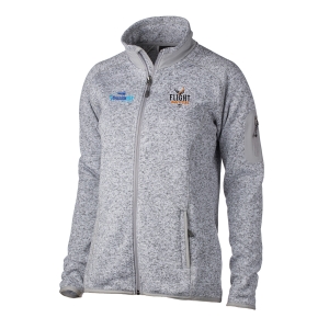 AVIATION 101 WOMEN'S FAIRBANKS FLEECE HEATHER STONE