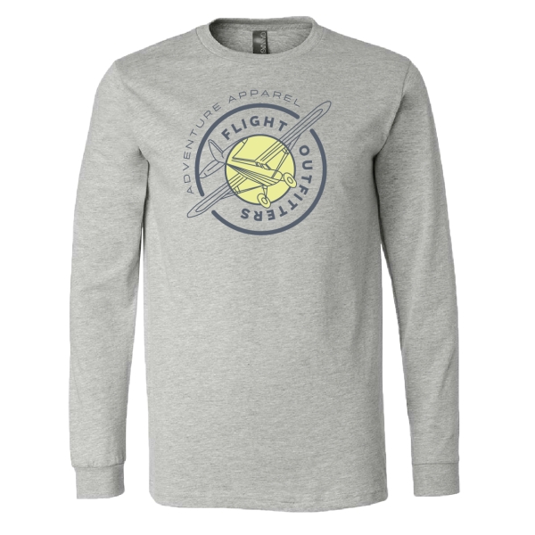 Aviator long sleeve t-shirt athletic heather