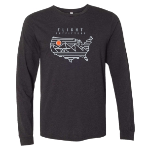 Cross Country long sleeve t-shirt black