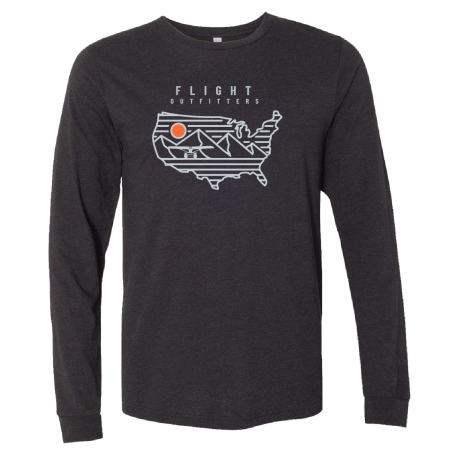 Cross Country long sleeve t-shirt black