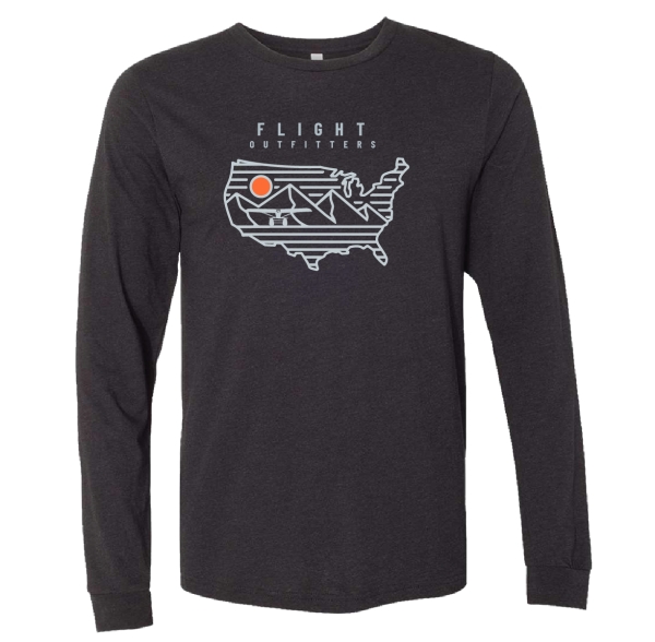 Cross Country long sleeve t-shirt black