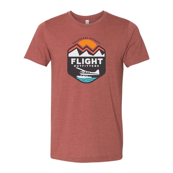 adventure apparel tshirt heather clay