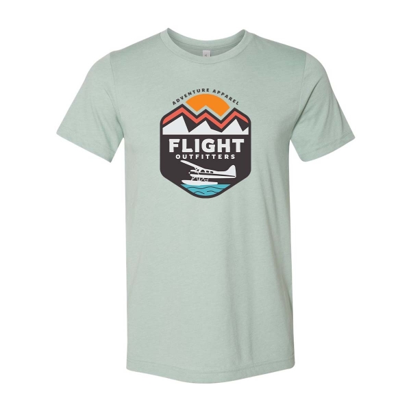 adventure apparel tshirt heather dusty blue