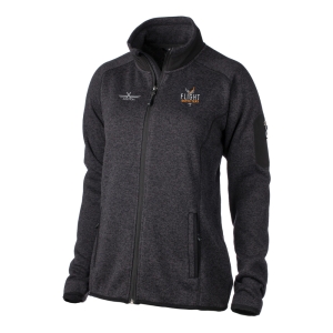 X-AVIATION WOMEN'S FAIRBANKS FLEECE HEATHER OBSIDIAN