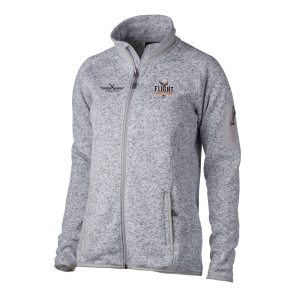 X-AVIATION WOMEN'S FAIRBANKS FLEECE HEATHER STONE