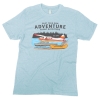 seaplane raft tshirt ice blue