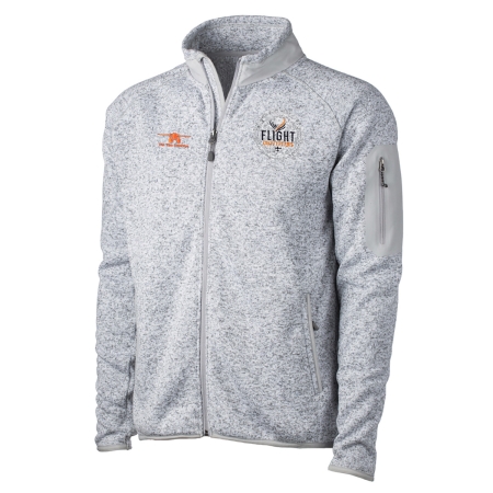 FTC M's Fairbanks Fleece (updated logo) - Heather Stone