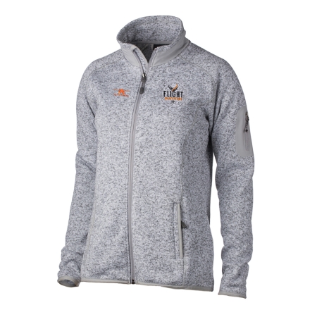 FTC W's Fairbanks Fleece (updated logo) - Heather Stone