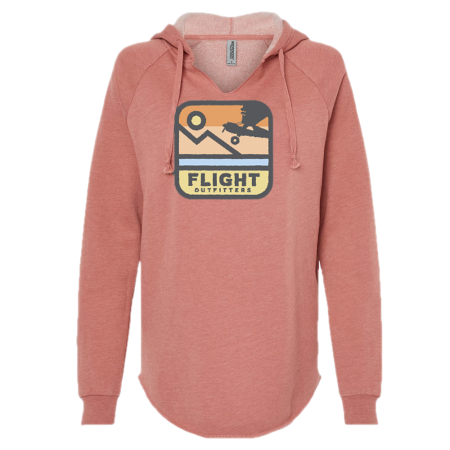 Women's Big Wheel Adventure Hoodie - Dusty Rose