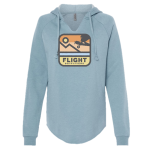 Women's Big Wheel Adventure Hoodie - Misty Blue