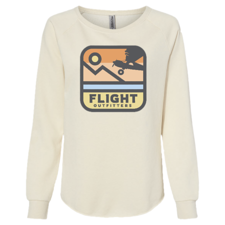 women's big wheel adventure sweatshirt - bone
