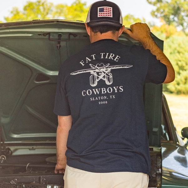 Fat Tire Cowboy Tshirt