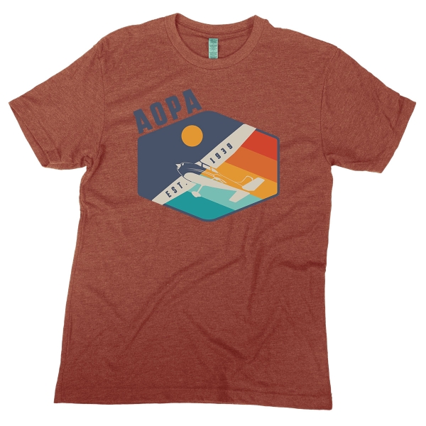 The AOPA 1939 Tshirt - Heather Clay