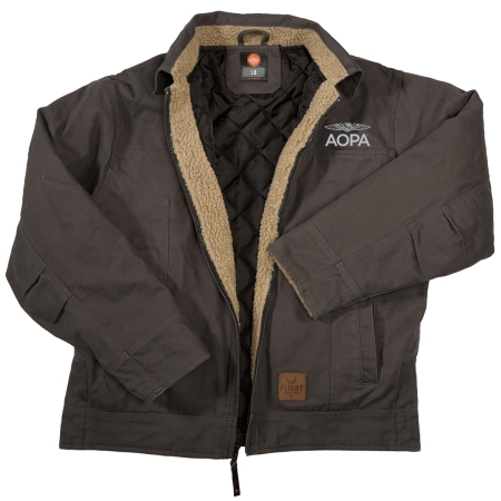 AOPA Gray Bush Pilot Jacket