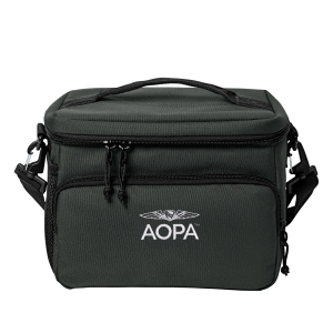 AOPA Co-Pilot Cooler - Charcoal