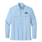 AOPA Long Sleeve Guide Shirt - Light Blue