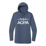 Women's AOPA FOB Hoodie with Wings Logo - Indigo