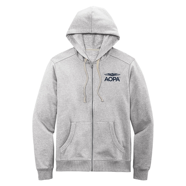 AOPA Men's Layover Hoodie - Light Grey Heather