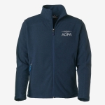 AOPA men's base fleece jacket - teal blue