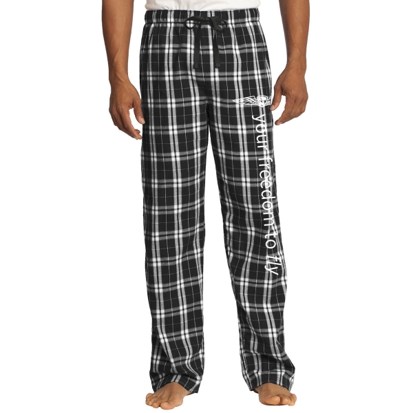 AOPA Men's Red-Eye PJ Pants - Black