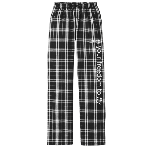 AOPA Women's Red-Eye PJ's - Black