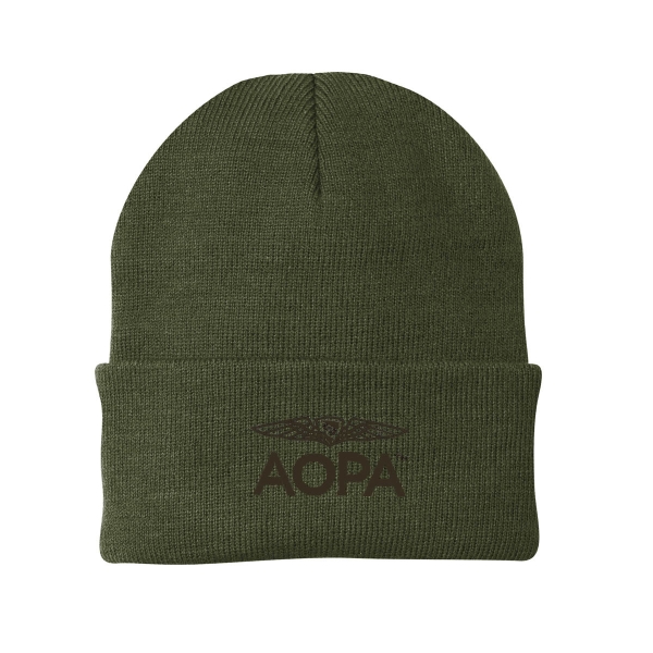 AOPA Navigator Beanie - Olive Drab Green