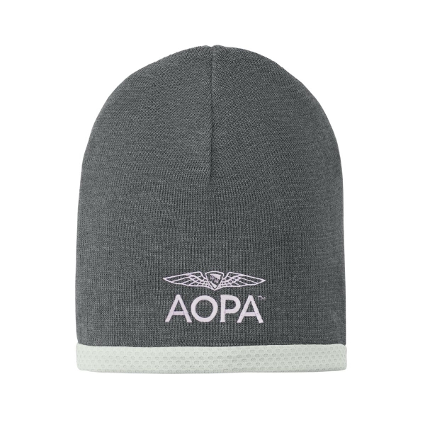 AOPA Pre-Flight Beanie - Athletic Heather/Silver