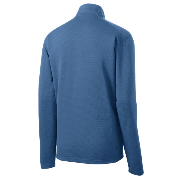 AOPA Men's Approach Quarter Zip - Dawn Blue