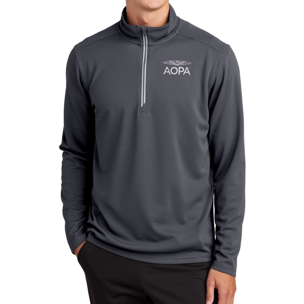 AOPA Men's Approach Quarter Zip - Iron Grey