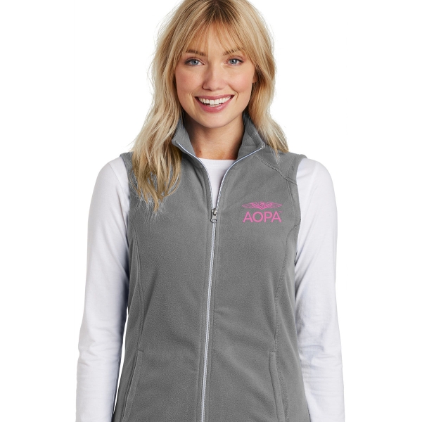 Women's AOPA Flightline Vest - Pearl Grey