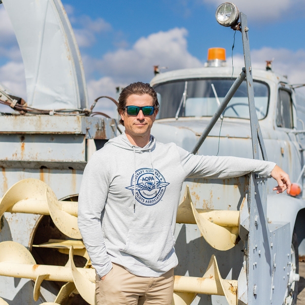 Men's AOPA FBO Hoodie with Seal Logo - Image 6
