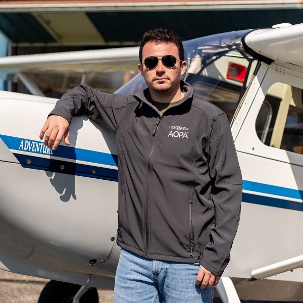 AOPA Men's Pilot Soft Shell Jacket