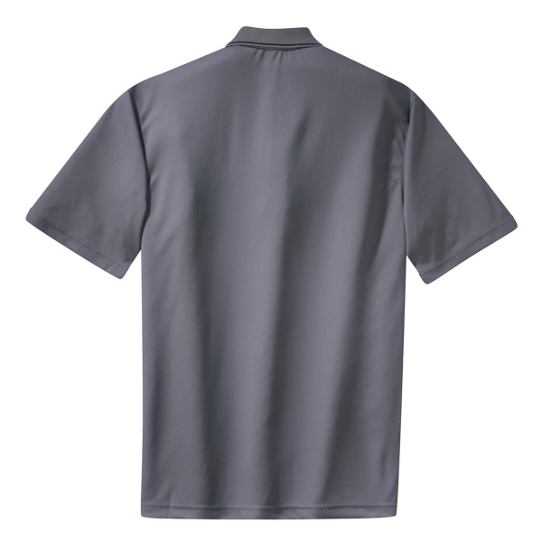 AOPA Men's PIC Polo - Steel/Black