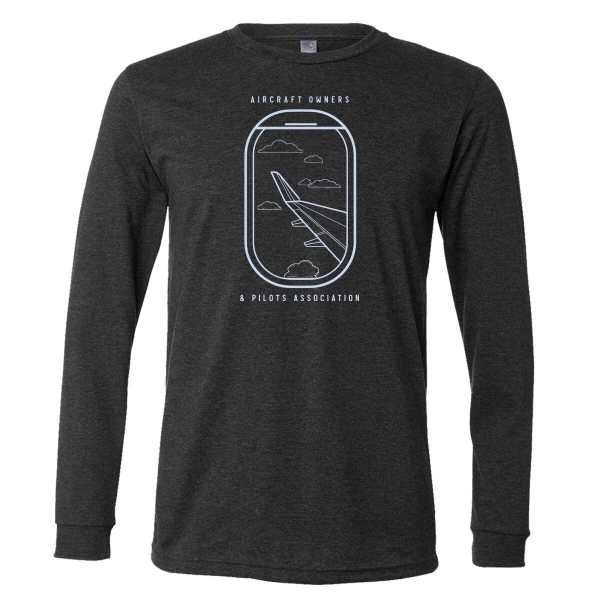 AOPA Wing View Long Sleeve Tshirt - Image 2