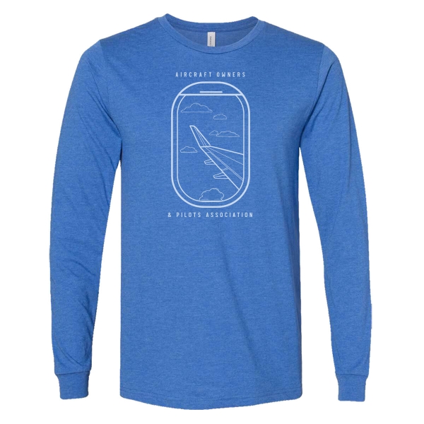AOPA Wing View Long Sleeve Tshirt