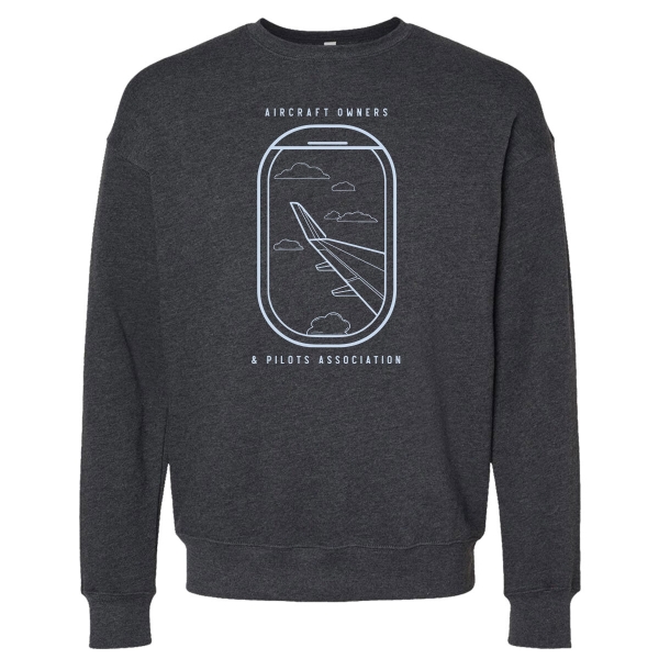 AOPA Wing View Crew Sweatshirt - Image 2